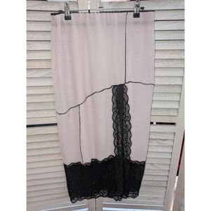 Free People Intimately Lace Trim Slip size Small